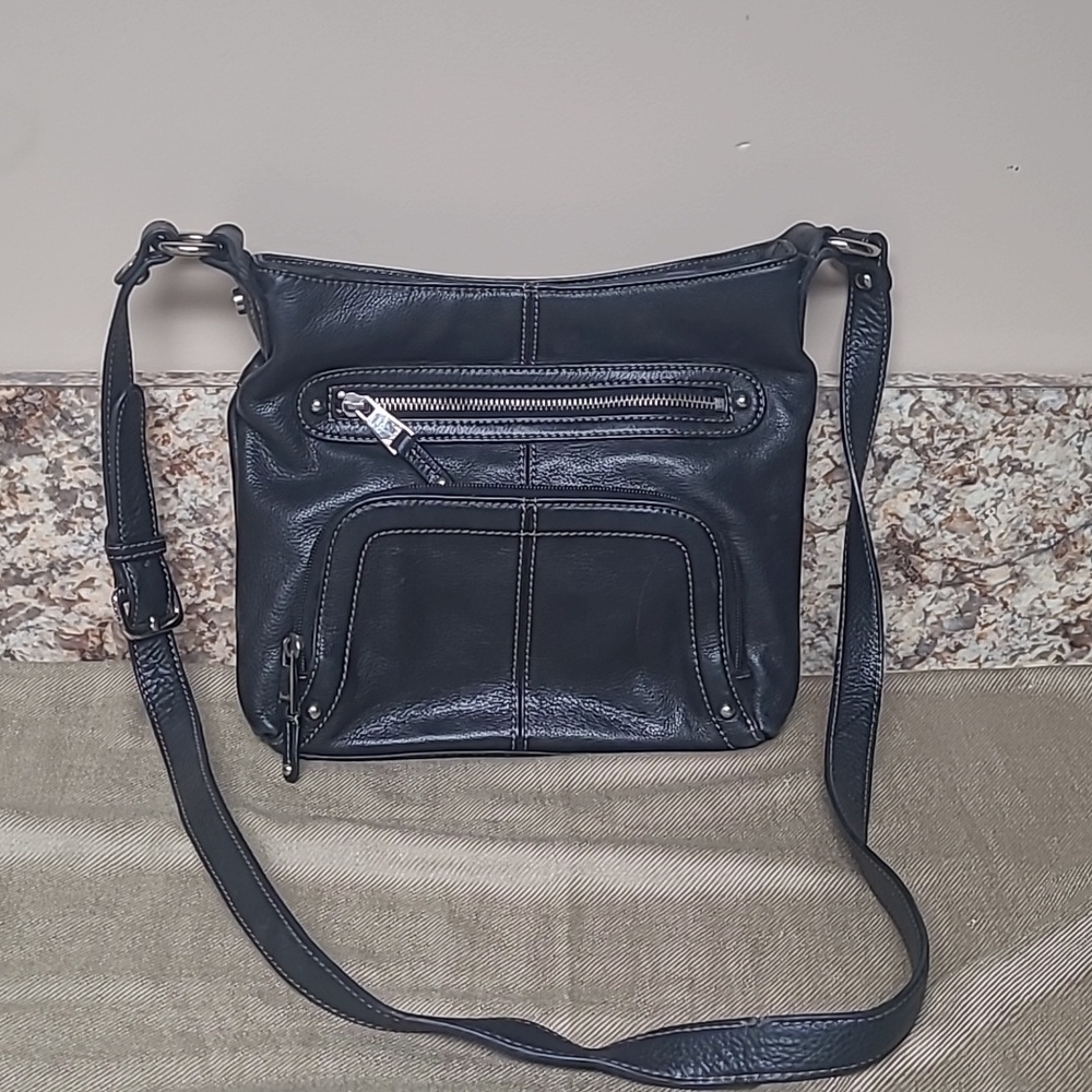 Tignanello leather crossbody purse